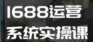 1688高阶运营系统实操课，快速掌握1688店铺运营的核心玩法-泰戈创艺资源库