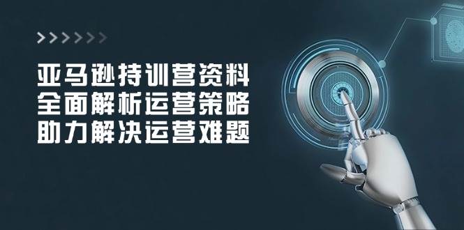 （14033期）亚马逊持训营资料，全面解析运营策略，助力解决运营难题-泰戈创艺资源库