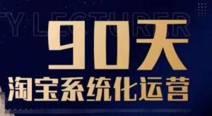 90天淘宝系统化运营,从入门到精通-泰戈创艺资源库