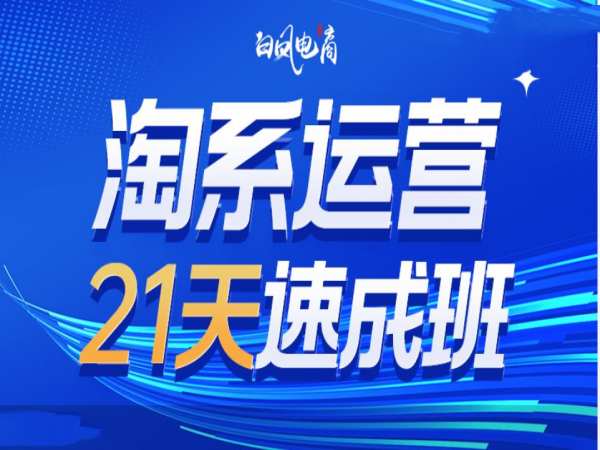淘系运营21天速成班35期，年前最后一波和2025方向-泰戈创艺资源库