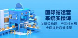 （13967期）国际站运营系统实操课：关键词构建，产品线布局，全面提升店铺流量-泰戈创艺资源库