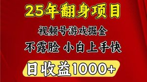 一天收益1000+ 25年开年落地好项目-泰戈创艺资源库