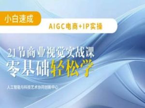 AIGC电商必备实操:21节平面设计实战课,教你玩转AI-泰戈创艺资源库