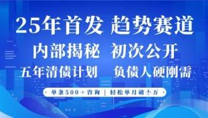 2025年首次公开，真正的事业型赛道，客咨不断，单月轻松破W-泰戈创艺资源库