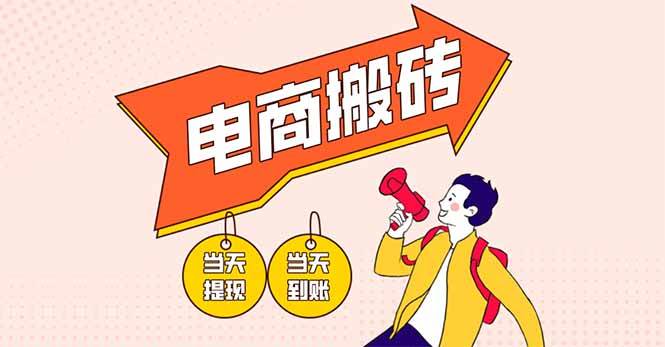（14310期）电商搬砖项目，单机日收益300+，非常暴力，小白上手就会-泰戈创艺资源库