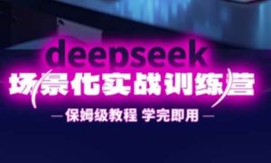 DeepSeek场景化实战训练营，保姆级教程，学完即用，手把手教你用DeepSeek提升效率-泰戈创艺资源库