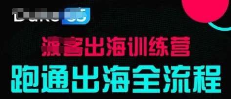 出海训练营基础课，​跑通出海全流程，实战案例拆解-泰戈创艺资源库