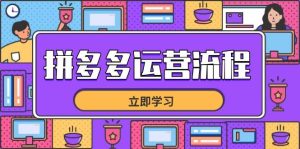 （14503期）拼多多运营流程，从选品到流量，全链路运营技巧，助力店铺爆单-泰戈创艺资源库