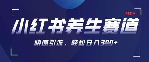AI+可画生成小红书养生作品，新手暴力起号，矩阵操作，轻松日入3张+-泰戈创艺资源库