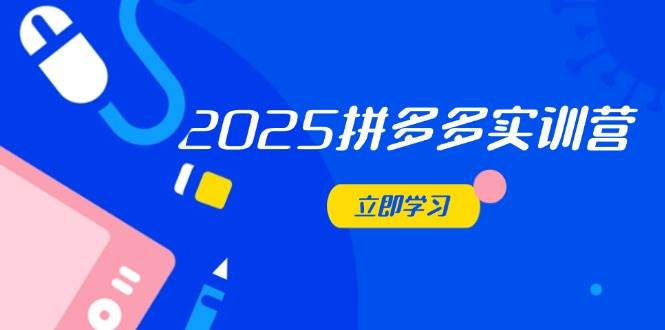 （14531期）2025拼多多实训营：深度剖析运营关键，助力电商人快速提升-泰戈创艺资源库