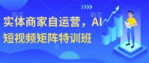 实体商家自运营，AI短视频矩阵特训班-泰戈创艺资源库