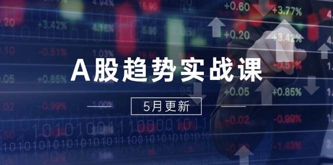 （14808期）A股趋势实战课：主力动向+政策红利，2025全年策略5月更新-泰戈创艺资源库