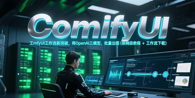 （15191期）ComfyUI工作流新突破，用OpenAI三模型，批量出图(保姆级教程+工作流下载)-泰戈创艺资源库