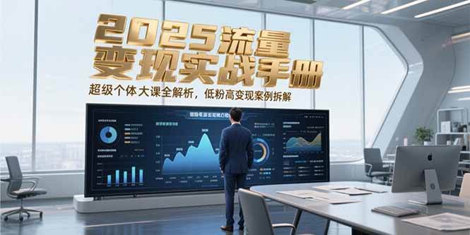 （15188期）2025流量变现实战手册，超级个体大课全解析，低粉高变现案例拆解-泰戈创艺资源库