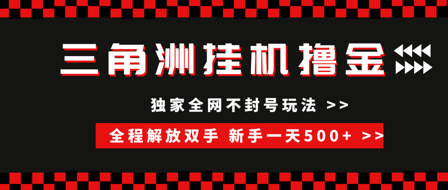 （15289期）三角洲全自动挂机，独家不封号玩法，单窗口20+，新手小白轻松一天500+，无脑搬砖-泰戈创艺资源库