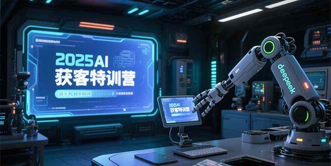 （15289期）2025AI获客特训营，AI图文视频全制作，deepseek工具实操教学-泰戈创艺资源库
