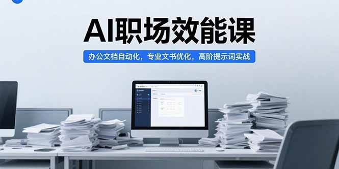 （15371期）AI职场效能课，办公文档自动化，专业文书优化，高阶提示词实战-泰戈创艺资源库
