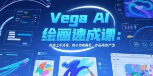(15470期)Vega AI绘画速成课:快速上手流程,核心功能解析,作品高效产出-泰戈创艺资源库