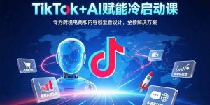 （15561期）TikTok+AI赋能冷启动课：专为跨境电商和内容创业者设计，全套解决方案-泰戈创艺资源库