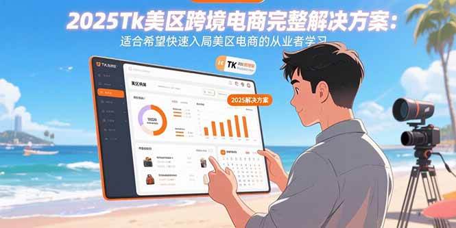 （15807期）2025Tk美区跨境电商完整解决方案：适合希望快速入局美区电商的从业者学习-泰戈创艺资源库
