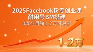 （15964期）2025Facebook粉专创业课，耐用号BM搭建，0库存月销1-2万可复制-泰戈创艺资源库