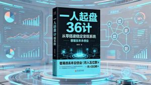 （16408期）一人起盘36计：从零搭建稳定变现系统，实现低成本创业，月入五位数+-泰戈创艺资源库
