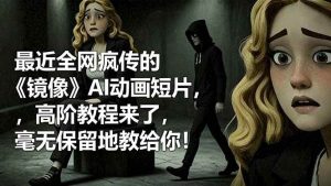 (16427期)最近全网疯传的《镜像》AI动画短片,高阶教程来了,毫无保留地教给你!-泰戈创艺资源库