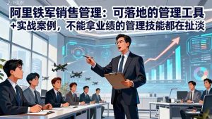 （16436期）阿里铁军销售管理：可落地的管理工具+实战案例，不能拿业绩的管理都在扯淡-泰戈创艺资源库