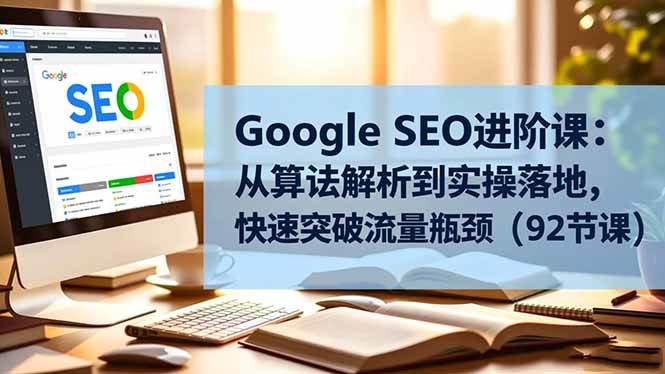 （16576期）Google SEO进阶课：从算法解析到实操落地，快速突破流量瓶颈（92节课）-泰戈创艺资源库
