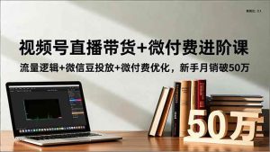 (16684期)视频号直播带货+微付费进阶课:流量逻辑+微信豆投放+微付费优化,新手月销破50万-泰戈创艺资源库