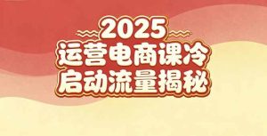 (16699期)2025小红书运营电商课:新手实战+冷启动+流量揭秘-泰戈创艺资源库