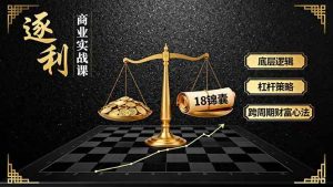 (16753期)《逐 利》商业实战课,底层逻辑、杠杆策略、18锦囊,跨周期财富心法(更新)-泰戈创艺资源库