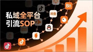 (16994期)私域全平台引流SOP,抖音/快手/小红书/微信/QQ/B站/闲鱼等,技术合集,高效转化公域流量-泰戈创艺资源库