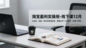 （17079期）淘宝盈利实操班-线下课12月，从选品、流量、转化到渠道拓展，掌握SOP+12门技术（音频+字幕）-泰戈创艺资源库