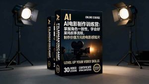 （17223期）AI电影制作训练营：掌握角色一致性，学会好莱坞叙事流程，制作价值万元的电影感短片-泰戈创艺资源库