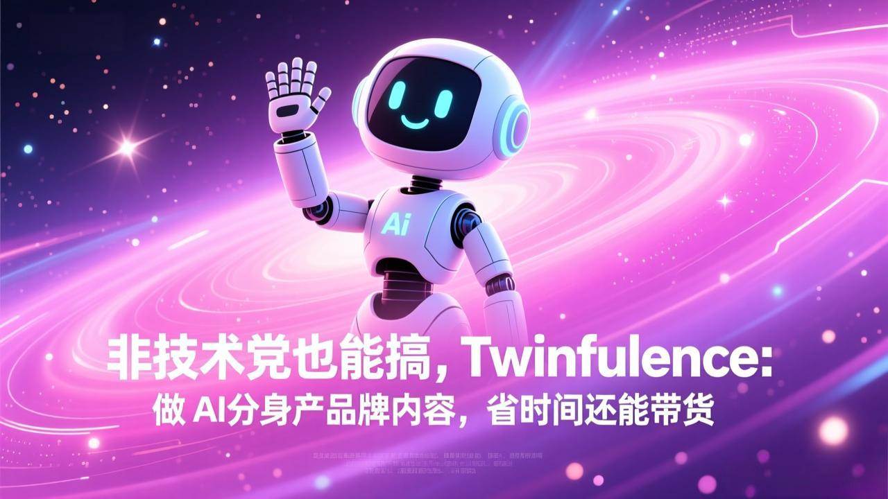 （17381期）非技术党也能搞!Twinfluence:做 AI 分身产品牌内容,省时间还能带货-泰戈创艺资源库