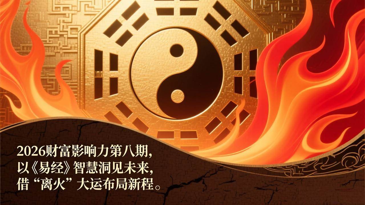 （17418期）2026财富影响力第八期，以《易经》智慧洞见未来，借“离火”大运布局新程-泰戈创艺资源库