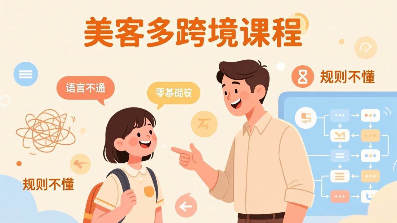 （17503期）怕语言不通、怕不懂规则？零基础小白也能做的美客多跨境课，手把手带你美客多开店稳赚-泰戈创艺资源库