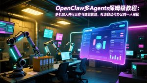 （17563期）OpenClaw多Agents保姆级教程：多机器人并行运作与群组管理，打造自动化办公的一人军团-泰戈创艺资源库