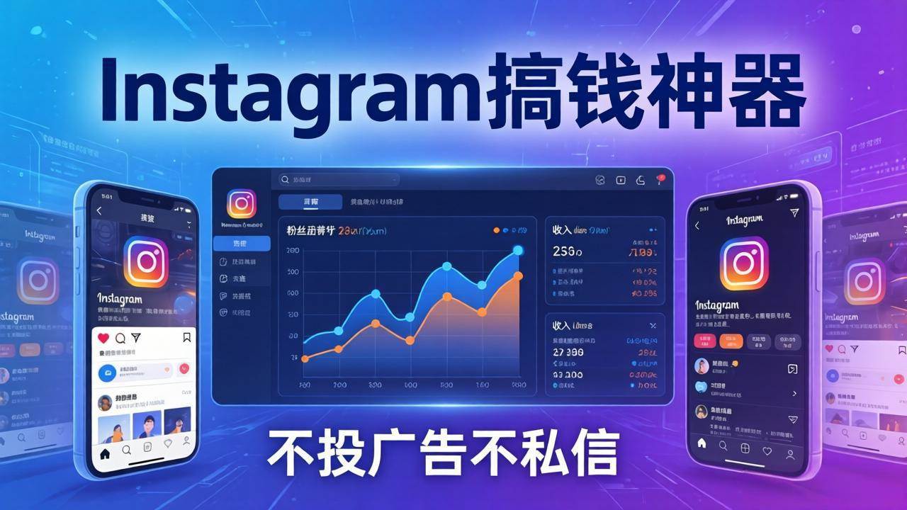 （17731期）Instagram搞钱神器：月涨6万粉+月入5万刀，不投广告不私信，靠算法+低价产品-泰戈创艺资源库