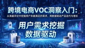 (17796期)跨境电商VOC洞察入门:从海量评论中挖掘用户未被满足的需求,用数据驱动产品迭代与增长-泰戈创艺资源库