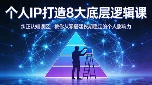 （17811期）付费文章：个人IP打造8大底层逻辑课：纠正认知误区，教你从零搭建长期稳定的个人影响力-泰戈创艺资源库