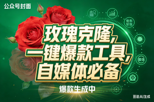 （17813期）玫瑰克隆，ai鲁大魔工具，自媒体必备神器，一键爆款，详细教程。-泰戈创艺资源库