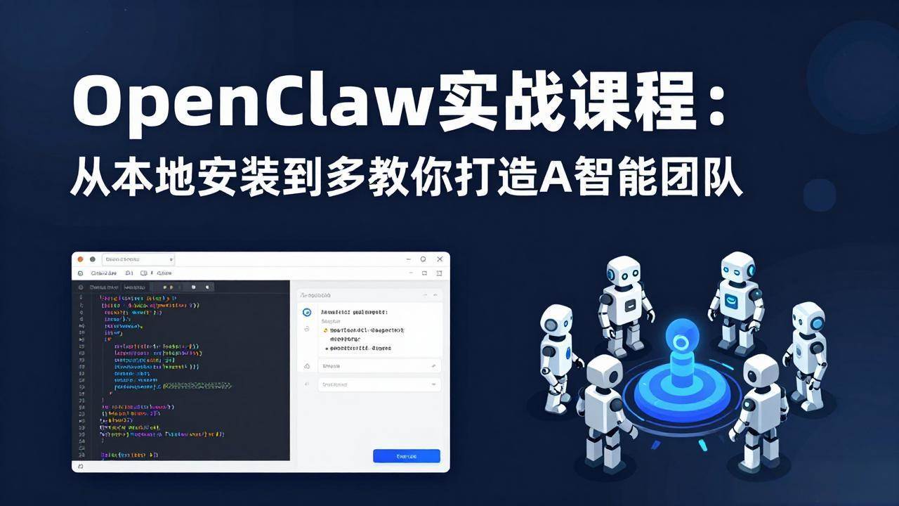 （17883期）OpenClaw实战课程：从本地安装到多Agent协同，手把手教你打造AI智能团队-泰戈创艺资源库