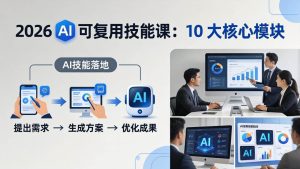 （17894期）2026AI可复用技能-4月新课：10大核心模块，手把手教你把AI用进工作、产出成果-泰戈创艺资源库