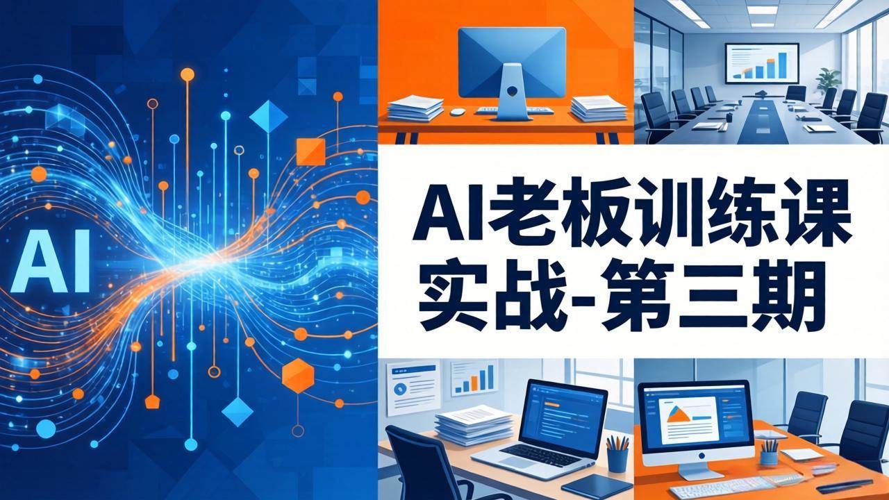 （18025期） AI老板训练课实战-第三期：AI+内容应用落地教学，从0到1打通AI变现完整路径-泰戈创艺资源库