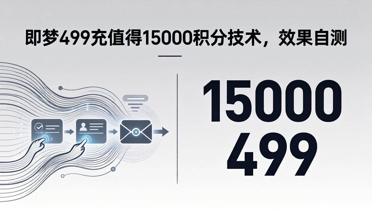 （18093期）即梦499充值得15000积分技术，效果自测-泰戈创艺资源库