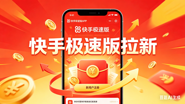 快手极速版拉新【社群免费橡目】-官方陪跑-泰戈创艺资源库