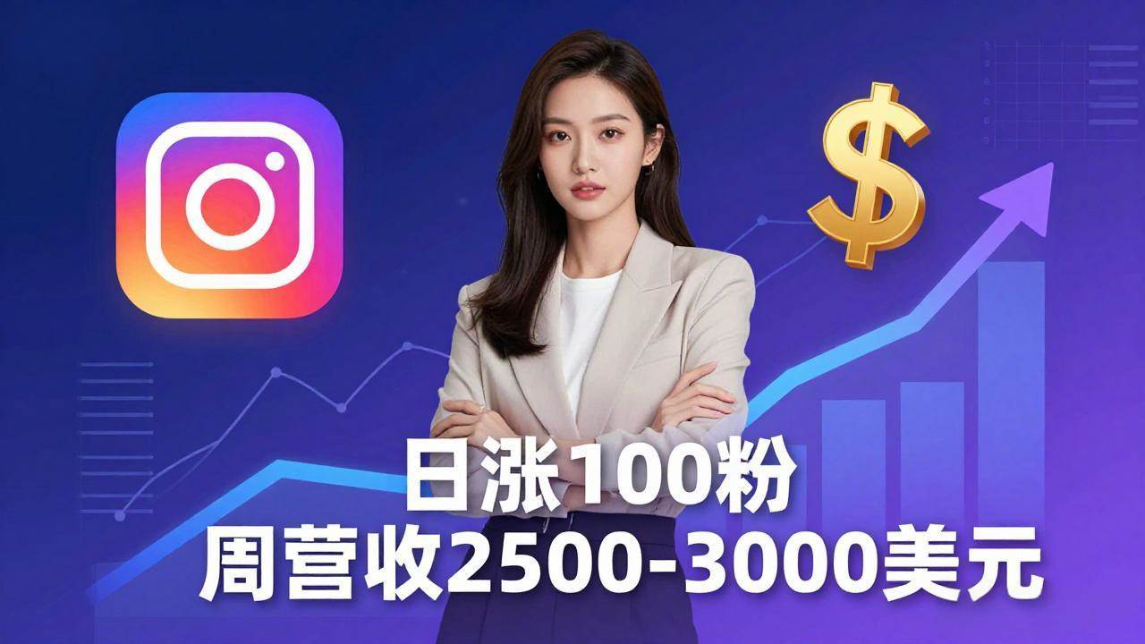 （18299期）想做数字产品？Sheri亲授：日涨100粉、每周2500至3000美元的营收，Instagram躺着赚-泰戈创艺资源库