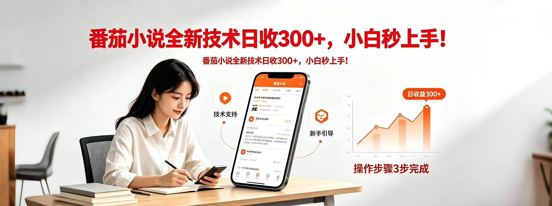 （18392期）番茄小说全新技术全新玩法！无脑日收300+-泰戈创艺资源库